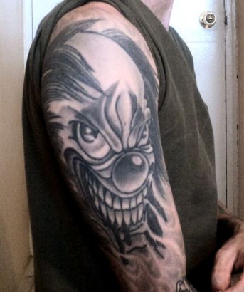 Japanese Clown (on Cirex's Arm)